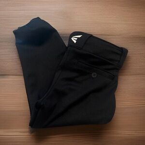Easton black baseball pants Youth Large New